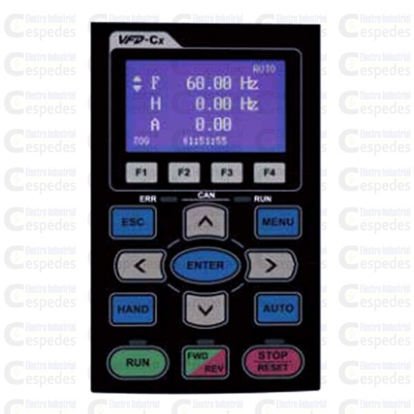 LCD KeyPad para Variadores C2000 Delta