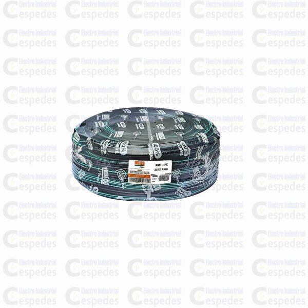 CABLE VULCANIZADO NMT 4X12 AWG