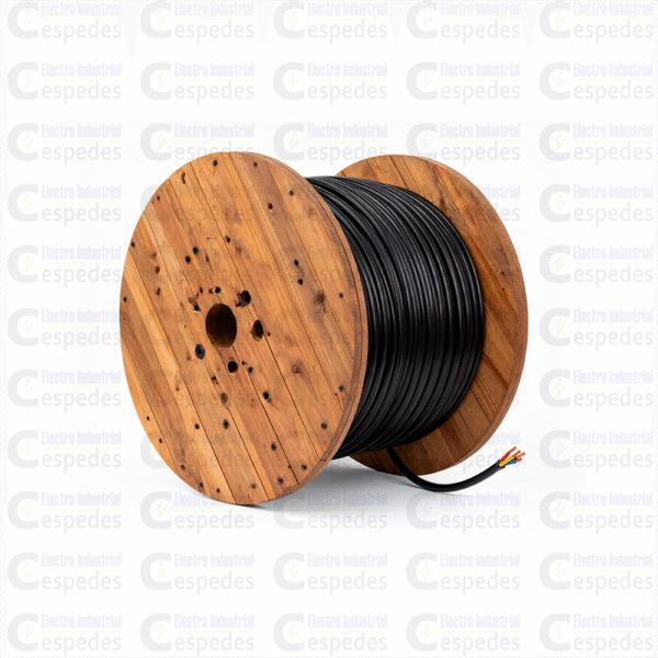 CABLE VULCANIZADO NPT 4X10 AWG