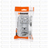 AP1230-POSTERIOR INTERRUPTOR-TOMA UNIVERSAL ( MIXTA) P/EMPOTRAR DOMINO SENCIA