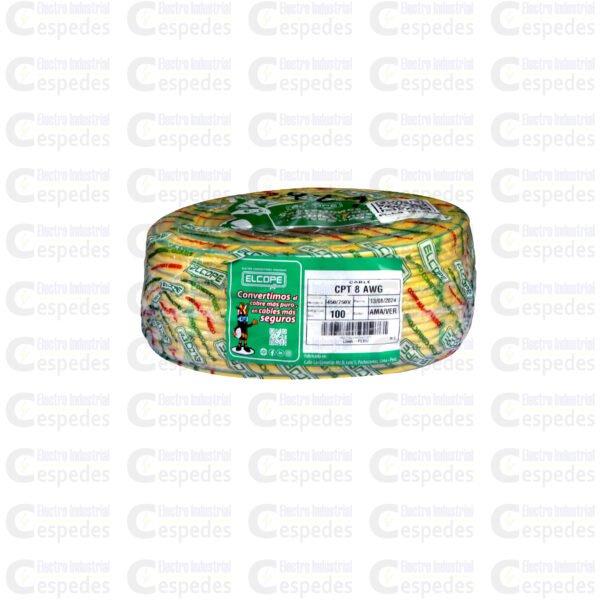 CABLE EXTRAFLEXIBLE VERDE AMARILLO