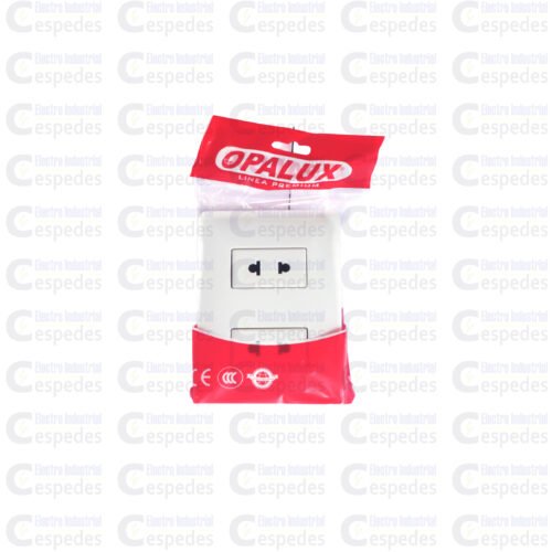 TOMA DOBLE UNIVERSAL P/EMPOTRAR