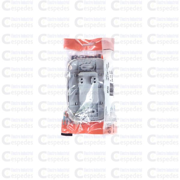 TOMA TRIPLE UNIVERSAL P /EMPOTRAR DOMINO SENCIA