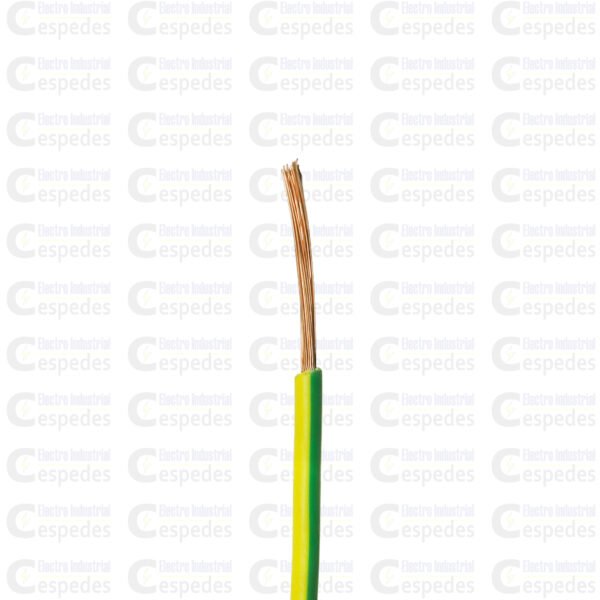 CABLE EXTRAFLEXIBLE VERDE AMARILLO