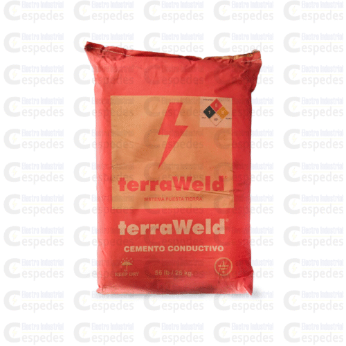 CEMENTO CONDUCTIVO TERRAWELD 25 KG