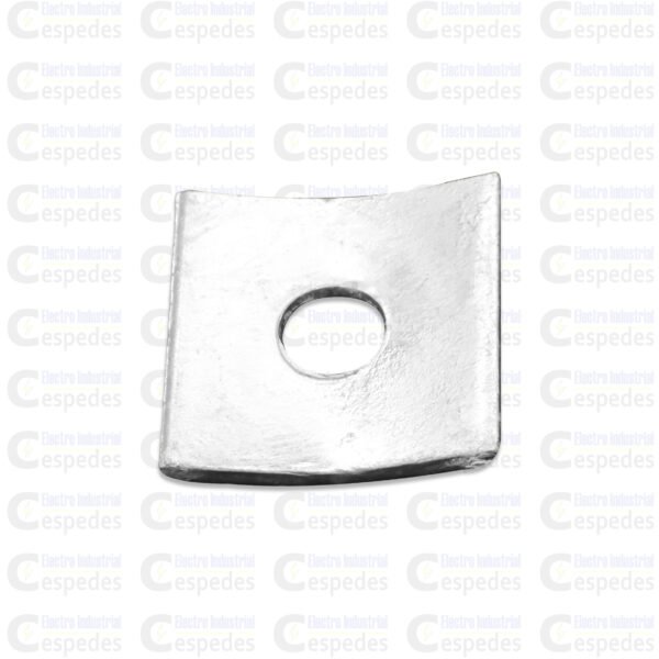 ARANDELA CURVA 58-55X55 ARANDELA CURVO GALVANIZADO 5/8