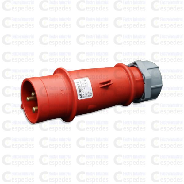 ENCHUFE INDUSTRIAL 2X32A 2P+T 415V