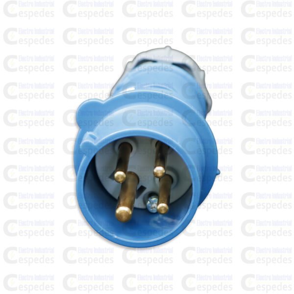 ENCHUFE INDUSTRIAL 3X16-AZUL-IV ENCHUFE INDUSTRIAL 3X16A 3P+T 200-250V