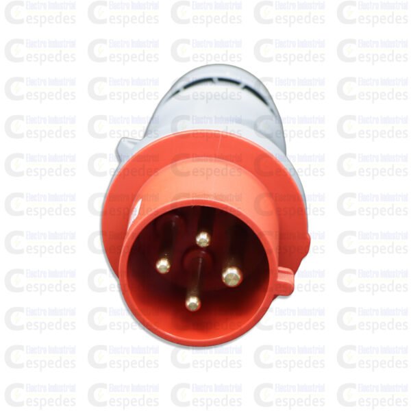 ENCHUFE INDUSTRIAL 3X32A ROJO