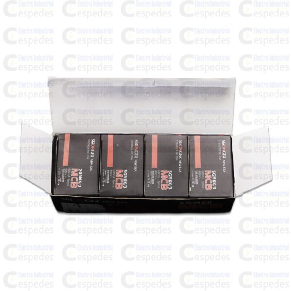 INTERRUPTOR TERMOMAGNÉTICO 3X50A RIEL-STRONGER