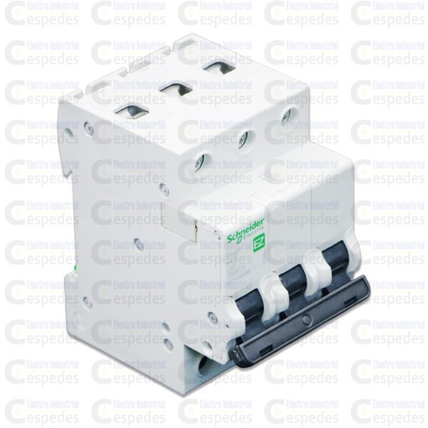 INTERRUPTOR TERMOMAGNÉTICO 3X63A RIEL EASY9-SCHNEIDER