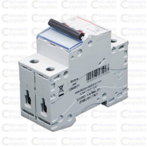 INTERRUPTOR TERMOMAGNÉTICO 2X16A RIEL-BTICINO