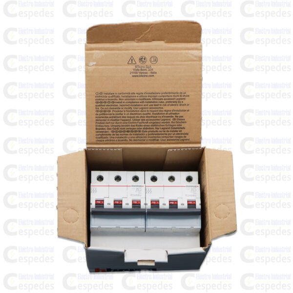 ITM BITCINO 3X32-I INTERRUPTOR TERMOMAGNÉTICO 3X32A RIEL-BTICINO