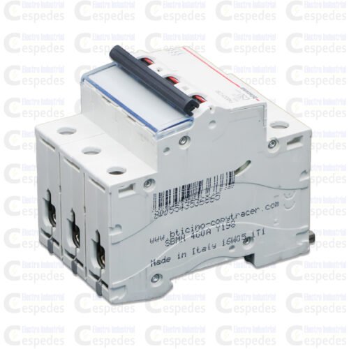 INTERRUPTOR TERMOMAGNÉTICO 3X50A RIEL-BTICINO