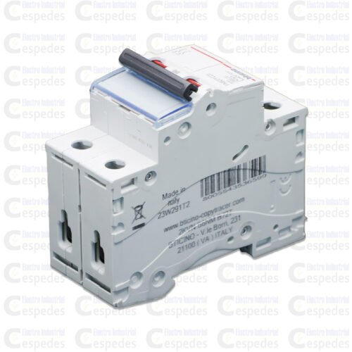 INTERRUPTOR TERMOMAGNÉTICO 2X20A RIEL-BTICINO