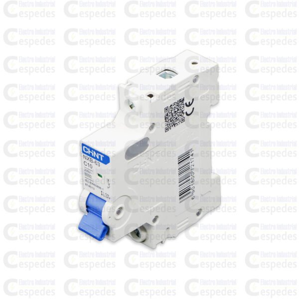 INTERRUPTOR TERMOMAGNÉTICO 1X10A RIEL (UNIPOLAR)-CHINT