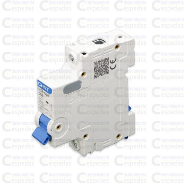 INTERRUPTOR TERMOMAGNÉTICO 1X63A RIEL (UNIPOLAR)-CHINT