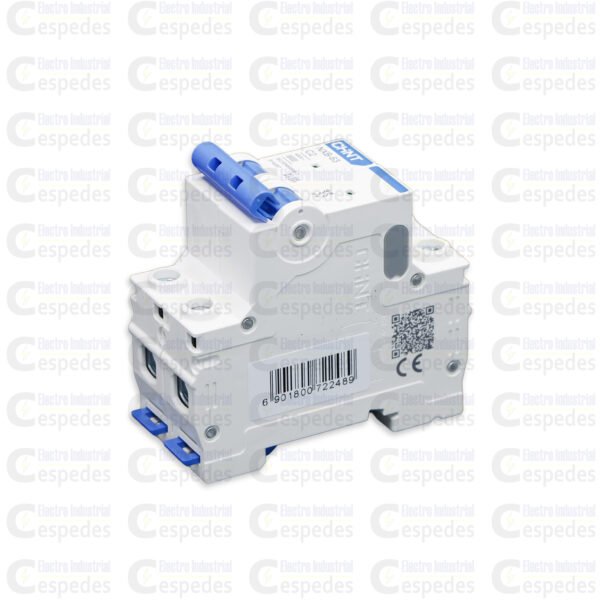 ITM CHIN 2X2-IV INTERRUPTOR TERMOMAGNÉTICO 2X2A RIEL-CHINT
