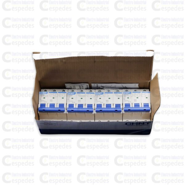 INTERRUPTOR TERMOMAGNÉTICO 3X20A RIEL-CHINT