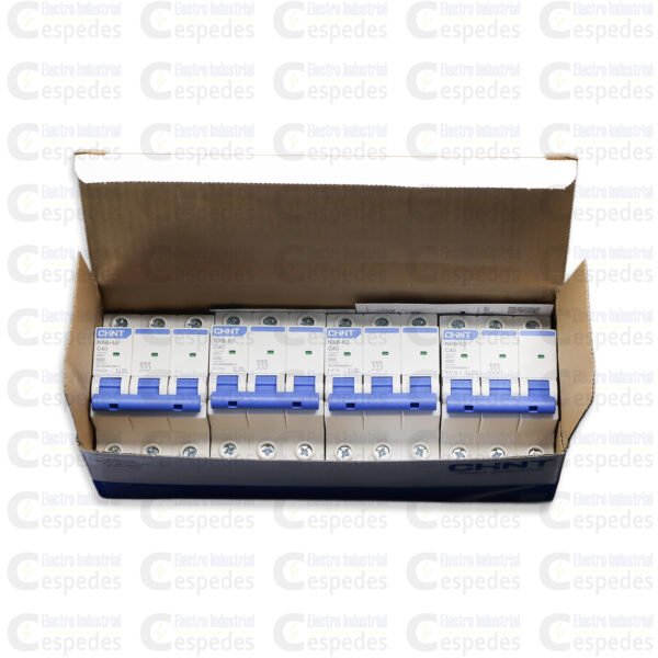 INTERRUPTOR TERMOMAGNÉTICO 3X40A RIEL-CHINT