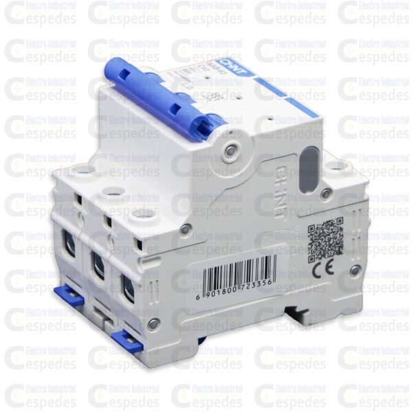 INTERRUPTOR TERMOMAGNÉTICO 3X40A RIEL-CHINT