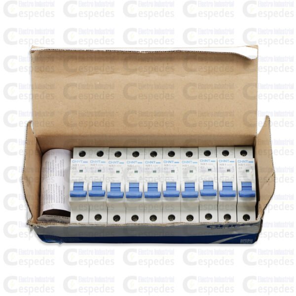 INTERRUPTOR TERMOMAGNÉTICO 1X1A RIEL (UNIPOLAR)-CHINT