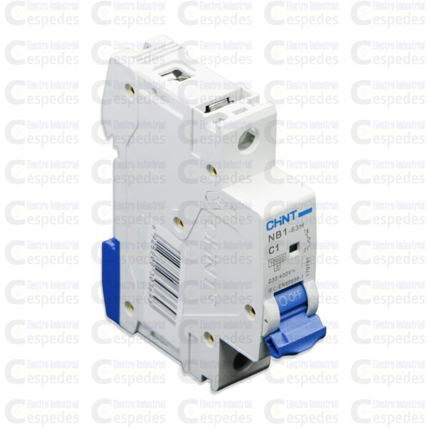 INTERRUPTOR TERMOMAGNÉTICO 1X1A RIEL (UNIPOLAR)-CHINT