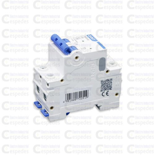 INTERRUPTOR TERMOMAGNÉTICO 2X6A RIEL-CHINT