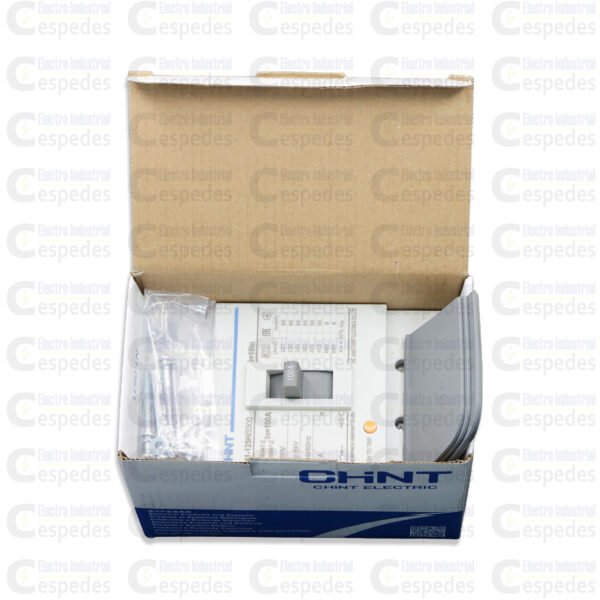 INTERRUPTOR TERMOMAGNÉTICO 3X100A MOLDEADA-CHINT