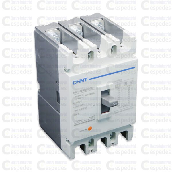 INTERRUPTOR TERMOMAGNÉTICO 3X160A-CHINT