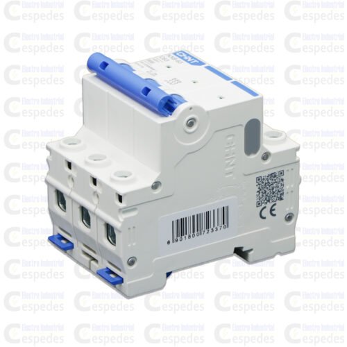 INTERRUPTOR TERMOMAGNÉTICO 3X63A RIEL-CHINT