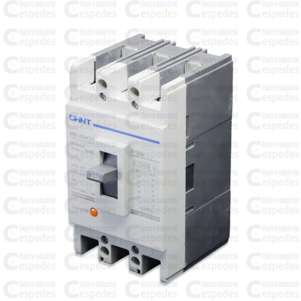 INTERRUPTOR TERMOMAGNÉTICO 3X63A MOLDEADA-CHINT