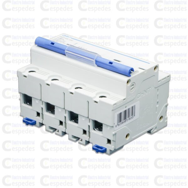 INTERRUPTOR TERMOMAGNÉTICO 4X80A RIEL-CHINT