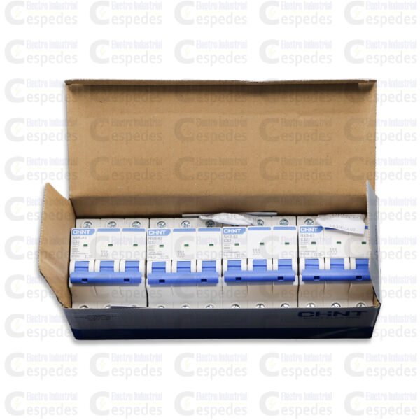 INTERRUPTOR TERMOMAGNÉTICO 3X32A RIEL-CHINT