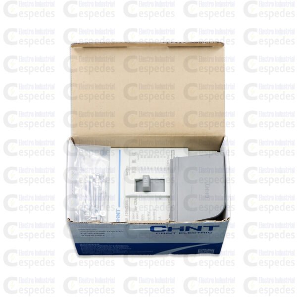 INTERRUPTOR TERMOMAGNÉTICO 3X125A MOLDEADA-CHINT