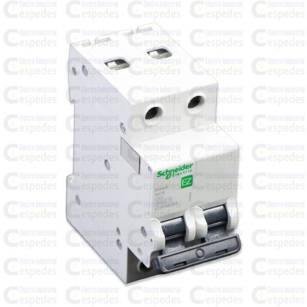 INTERRUPTOR TERMOMAGNÉTICO DIFERENCIAL 2X63A EASY9-SCHNEIDER