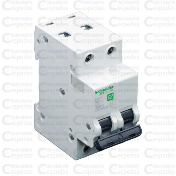 INTERRUPTOR TERMOMAGNÉTICO 2X25A EASY9-SCHNEIDER