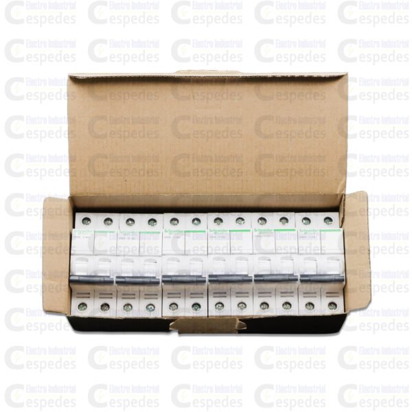 INTERRUPTOR TERMOMAGNÉTICO DIFERENCIAL 2X40A RIEL IK60N-SCHNEIDER