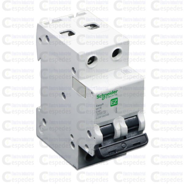 INTERRUPTOR TERMOMAGNÉTICO 2X40A EASY9-SCHNEIDER
