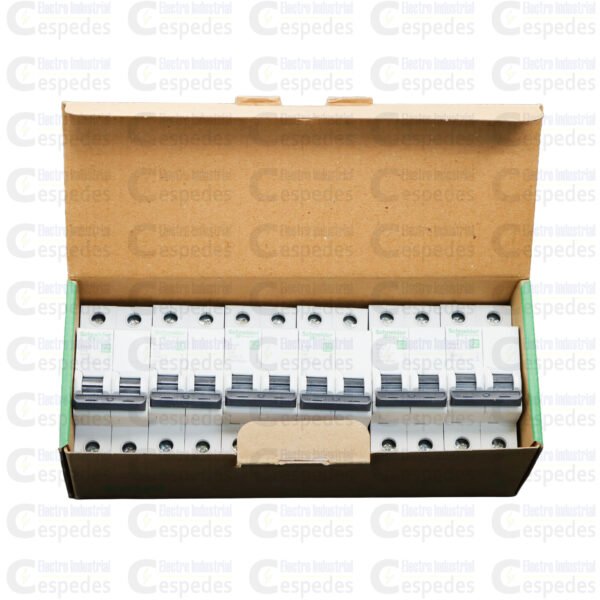 INTERRUPTOR TERMOMAGNÉTICO 2X50A RIEL EASY9-SCHNEIDER