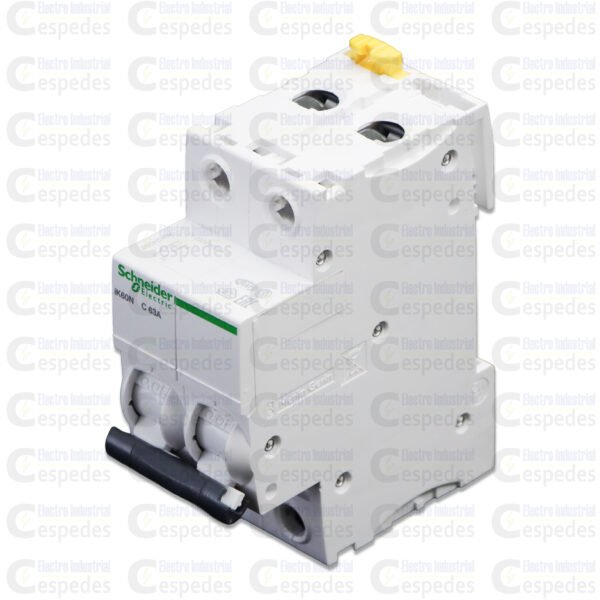 INTERRUPTOR TERMOMAGNÉTICO 2X63A RIEL IK60N-SCHNEIDER