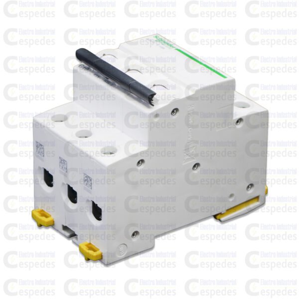 INTERRUPTOR TERMOMAGNÉTICO 3X10A RIEL IK60N-SCHNEIDER