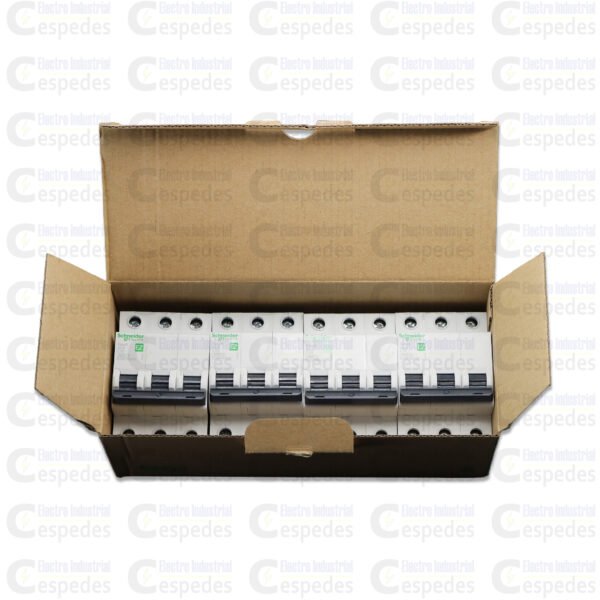 INTERRUPTOR TERMOMAGNÉTICO 3X10A RIEL EASY9-SCHNEIDER