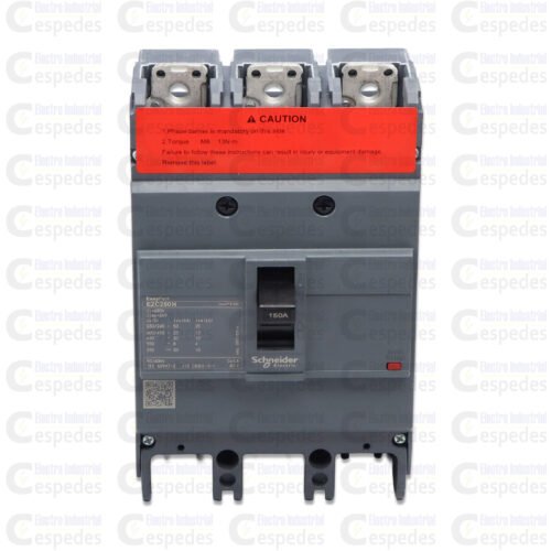 INTERRUPTOR TERMOMAGNÉTICO 3X150A MOLDEADA-SCHNEIDER