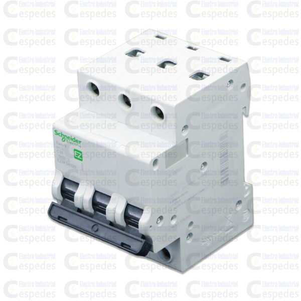 INTERRUPTOR TERMOMAGNÉTICO 3X20A RIEL EASY9-SCHNEIDER