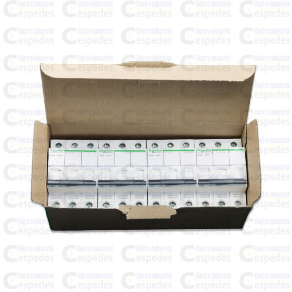 INTERRUPTOR TERMOMAGNÉTICO 3X40A RIEL IK60N-SCHNEIDER
