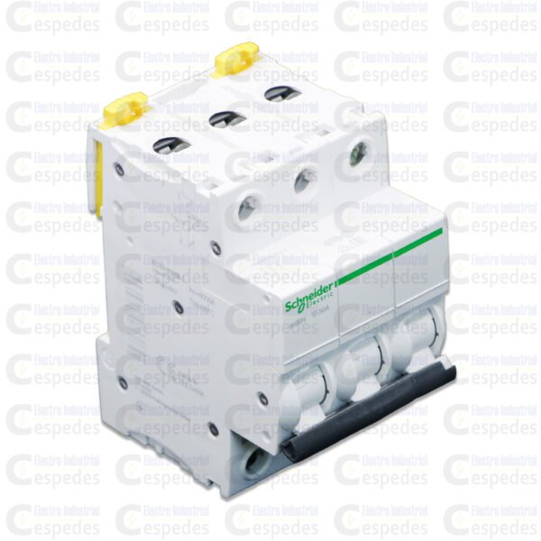 INTERRUPTOR TERMOMAGNÉTICO 3X63A RIEL IK60 -SCHNEIDER