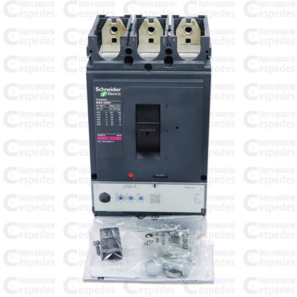 INTERRUPTOR TERMOMAGNÉTICO 252-630A REGULABLE COMPACT NSX-SCHNEIDER