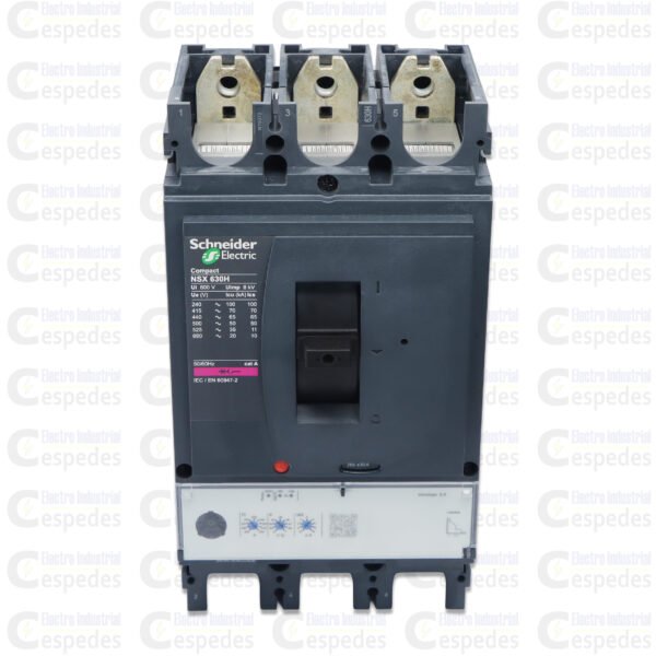INTERRUPTOR TERMOMAGNÉTICO 252-630A REGULABLE COMPACT NSX-SCHNEIDER