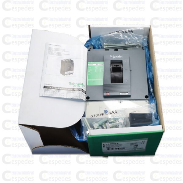 INTERRUPTOR TERMOMAGNÉTICO 280-400A REGULABLE EASYPACT-SCHNEIDER